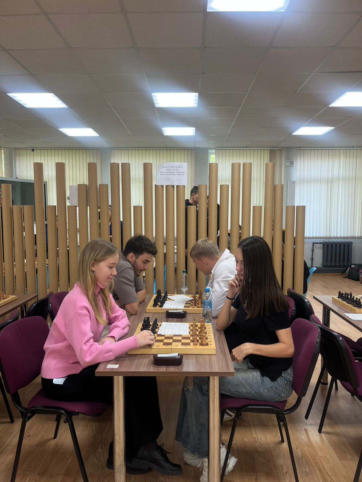 Соревнования по шахматам